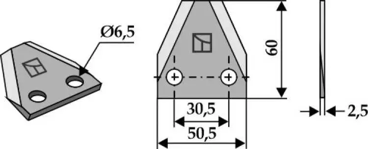 Futtermischwagenmesser